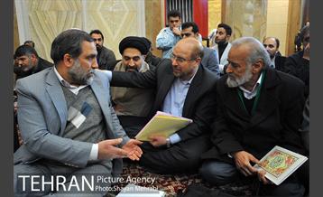 چهلمین روز شهادت شهدای آتش نشان با حضور شهردار تهران 6