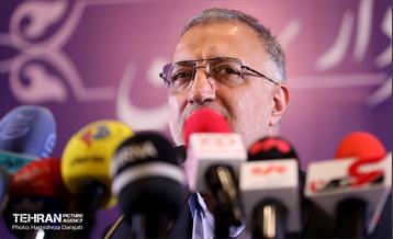 در حاشیه نشست خبری شهردار تهران  14