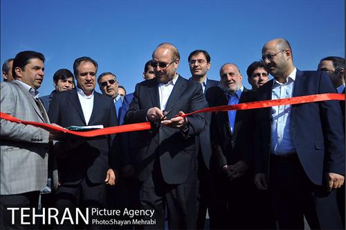 آیین بهره برداری از پل های تقاطع های غیرهمسطح کاروانسراسنگی 1و2 1