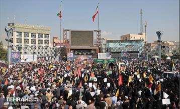 مراسم تشییع پیکر شهید سردار عباس نیلفروشان - ۱ 30