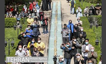 اجرای گروه موسیقی فانوس در باغ فردوس 14