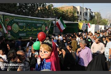 مهمانی ۱۰ کیلومتری عید غدیر در تهران - 1 30