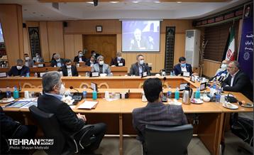 نخستین جلسه ستاد مدیریت بحران کرونای شهرداری تهران 9