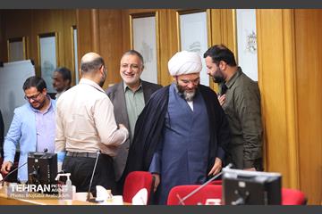 نشست شهردار تهران و رییس سازمان تبلیغات اسلامی 1