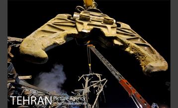 امداد رسانی شبانه در حادثه پلاسکو 21