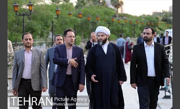 بازدید رئیس سازمان تبلیغات اسلامی از منطقه گردشگرى عباس آباد 16