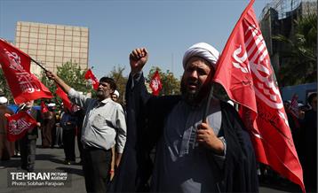 اجتماع مسجدی‌ها در میدان فلسطین تهران 22