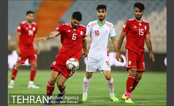 دیدار تیم‌های ملی فوتبال بزرگسالان و امید ایران 29