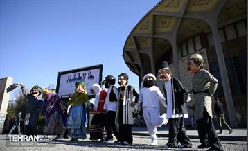 شادپیمایی عروسکی اقوام ایرانی در بوستان دانشجو  5