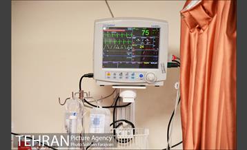 بخش بیماران کرونایی بیمارستان بعثت 12