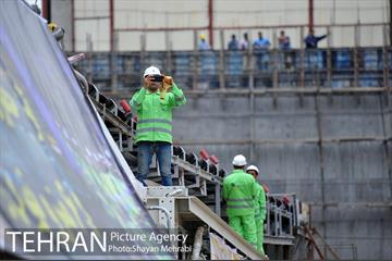 آغاز  حفاری تونل  محور جنوبی خط 6 مترو تهران 36
