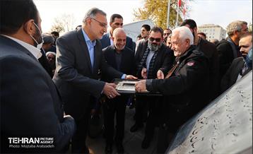 آیین بهره برداری از پروژه های مناسب سازی معابر و فضاهای عمومی 2