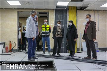 بازدید عضو شورای شهر از ایستگاه مترو یادگار امام(ه) 14