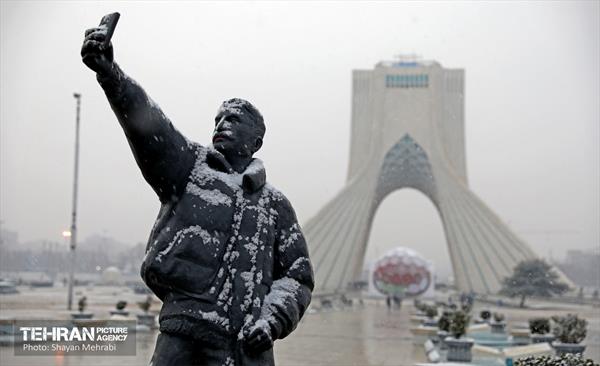 بارش برف در تهران 28