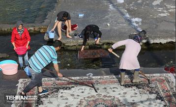 قالیشویی سنتی در چشمه علی 72