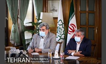 حضور مجازی شهردار تهران در مراسم بهره برداری از دو رام قطار مترو 12