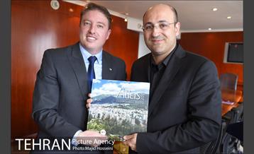 دیدار دکتر گیل آبادی با ادواردو حسین معاون شهردار کیتو پایتخت اکوادور 11