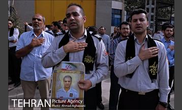 تشییع پیکر شهید آتشنشان علی قانع 18