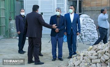 بازدید معاون هماهنگی امور مناطق از منطقه 5