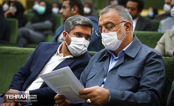 دیدار شهردار تهران با کارکنان شهرداری منطقه 9