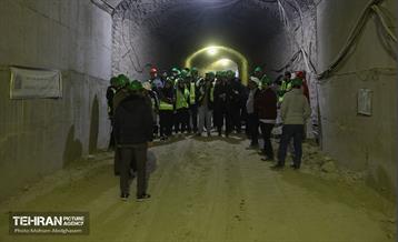 بازدید دانشجویان از پروژه ایستگاه مترو تختی 34