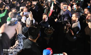 مراسم استقبال از تیم ملی فوتبال زنان ایران 32