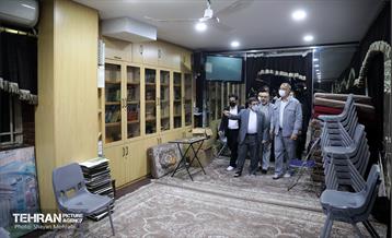 بازدید شهردار تهران از خانه مداحان و نشست با اعضا هیئت رئیسه 18