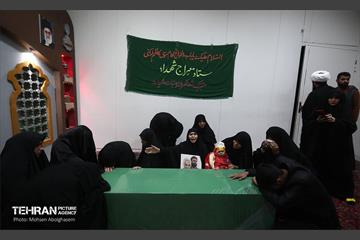 وداع با پیکر مطهر شهید مدافع حرم سیدعلی حسینی 4