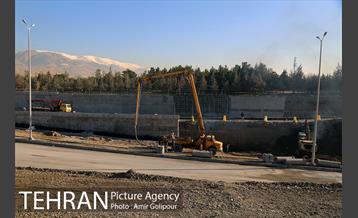 بازدید معاون فنی عمران شهرداری و اعضای شورای شهرتهران از پروژه تقاطع غیرهمسح شهیدهمدانی 17