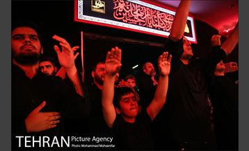 عزاداری شب شهادت امام جعفر صادق (ع) در هیئت ریحانة الحسین 17