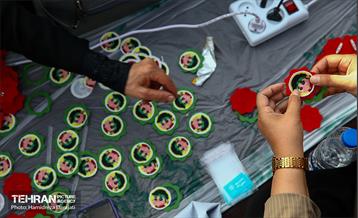 آیین آماده سازی دست سازه های نمدی برای کودکان اربعینی  14