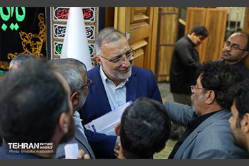 دیدار جمعی از رزمندگان تخریبچی دفاع مقدس با شهردار تهران 15