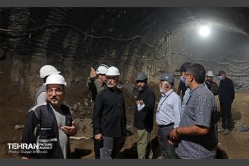 بازدید سخنگوی شهرداری تهران از مترو حرم عبدالعظیم(ع)