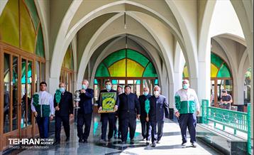 حضور خادمان امام رضا(ع) در بهشت حضرت زهرا(س) 6