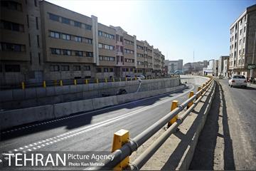 زیرگذر استاد معین قبل از افتتاح 58