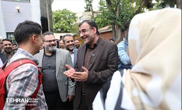 مراسم بدرقه کاروان اعزامی کارکنان شهرداری تهران به عتبات عالیات 6