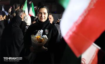 مراسم استقبال از تیم ملی فوتبال زنان ایران 26