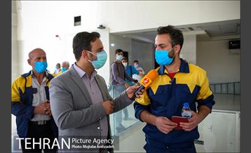 آغاز واکسیناسیون پاکبان‌ها و پرسنل جمع‌آوری پسماند شهر تهران 13