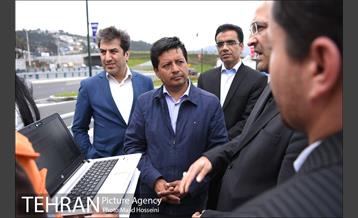 بازدید نماینده تهران در اجلاس HABITAT III از پروژه تقاطع غیر همسطح کاراپونکو و اتوبان سیمون بولیوار 6