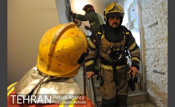 آتش سوزی در ساختمان سینوهه 4