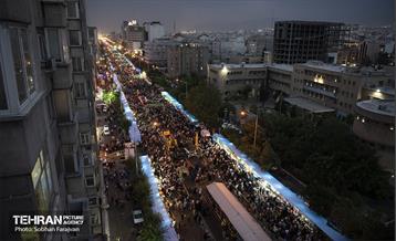 مهمانی ۱۰ کیلومتری عید غدیر در تهران - 2 17