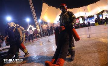 مسابقات چالش تخصصی آتش‌نشانان 36