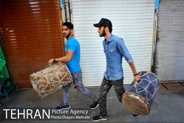 سیاهه فروشان بازارتهران در آستانه محرم 25