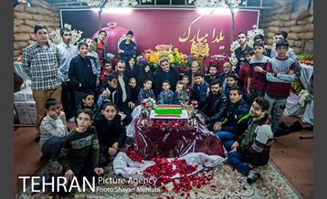 برنامه شب یلدا همراه شهردار تهران در موسسه خیریه بهشت امام رضا(ع) 27