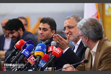 نشست خبری شهردار تهران 30