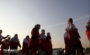 مانور تمرین اسکان اضطراری کلانشهر تهران 51