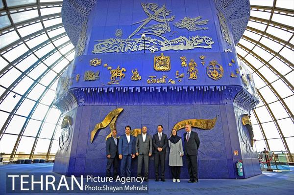 بازدید شهردار بلگراد از برج میلاد و رصدخانه شهر تهران 14