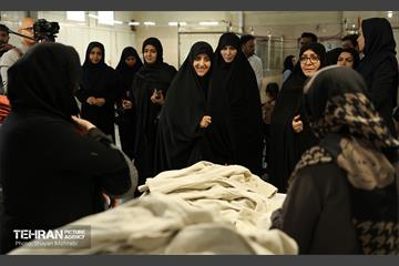 بازدید معاون امور زنان ریاست جمهوری از مرکز کارآفرینی کوثر 12