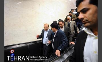 افتتاح ایستگاه مترو حسین آباد 35