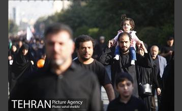 پیاده روی جامندگان اربعین حسینی (ع) در تهران 12
